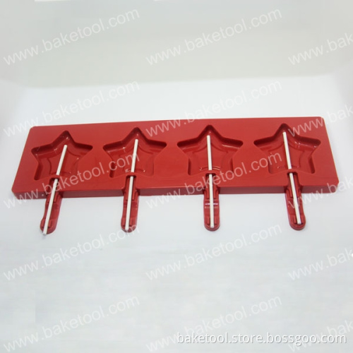 New 5Point Star Fondant Silicone Mold for Cake Decoration